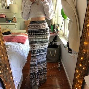 Pacsun fitted maxi skirt la hearts size s